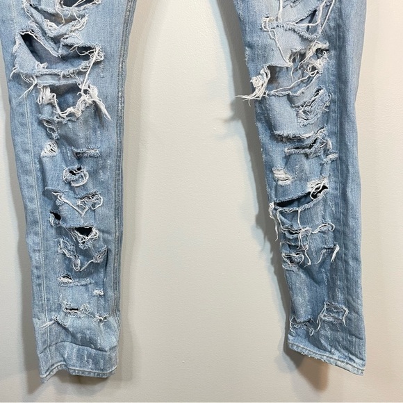 Rag & Bone The Dre Thrasher Jeans Size Womens 28 Low Rise Y2K - Picture 7 of 13